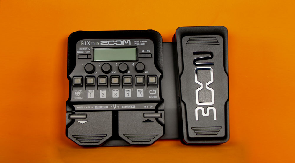zoom-g1x-four افکت زوم گیتار الکتریک Zoom G1X FOUR