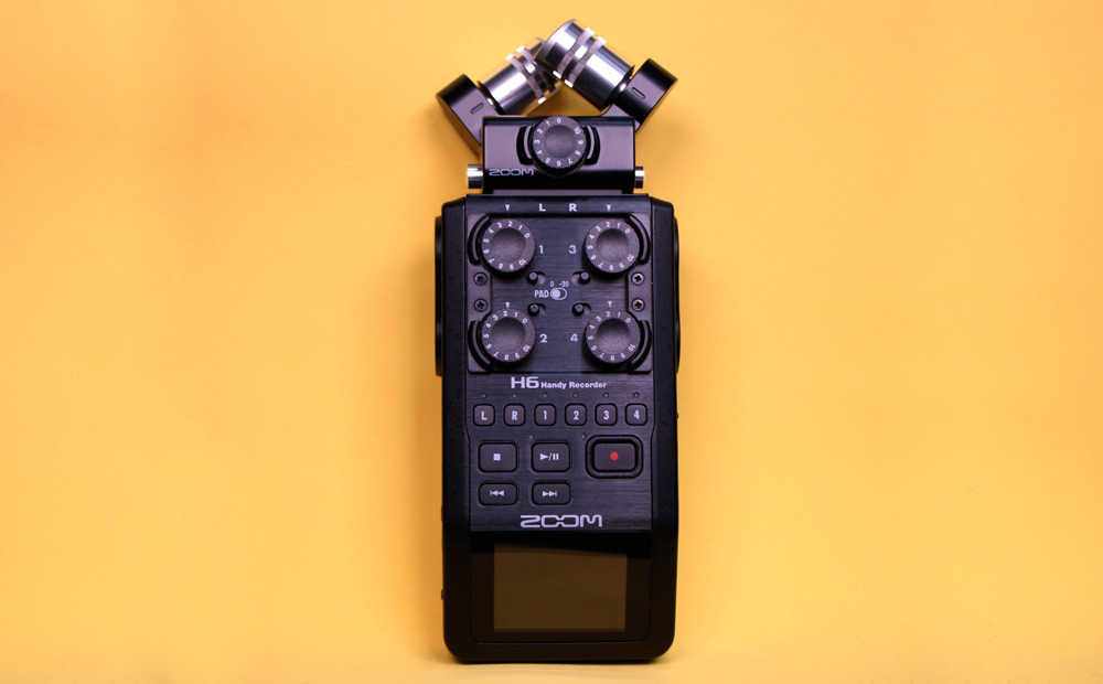 zoom-h6-black رکوردر صدا زوم Zoom H6 Black