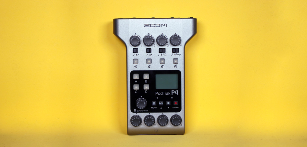 zoom-podtrak-p4 قیمت خرید رکوردر پادکست زوم Zoom PodTrak P4